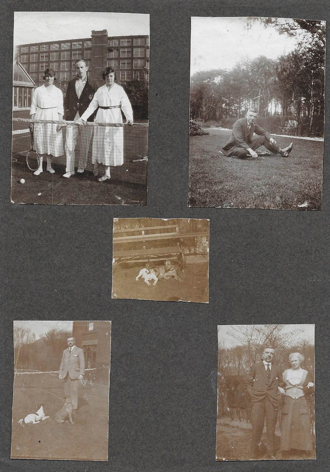 A group of photos on a book

Description automatically generated