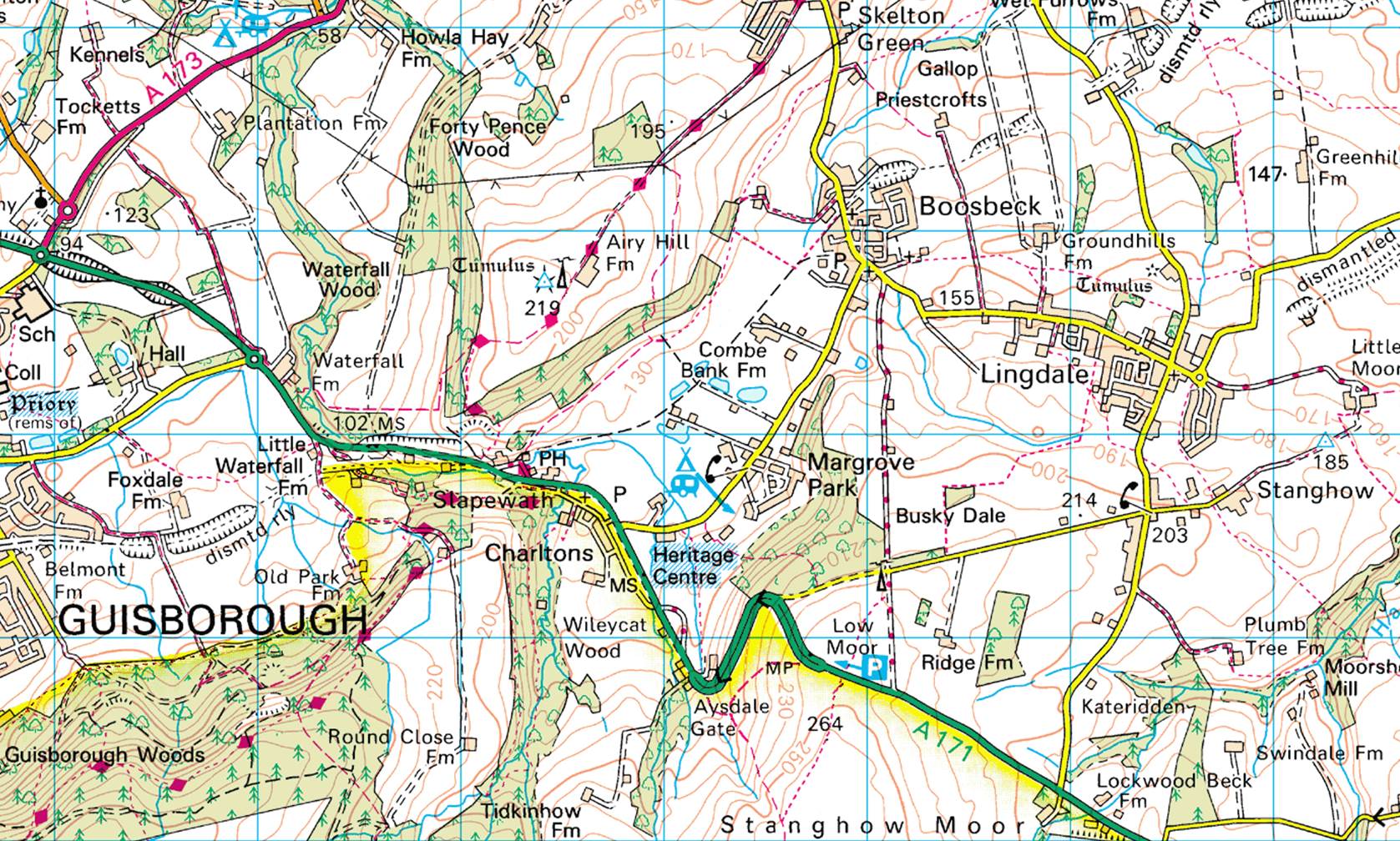 A map of a mountain range

Description automatically generated